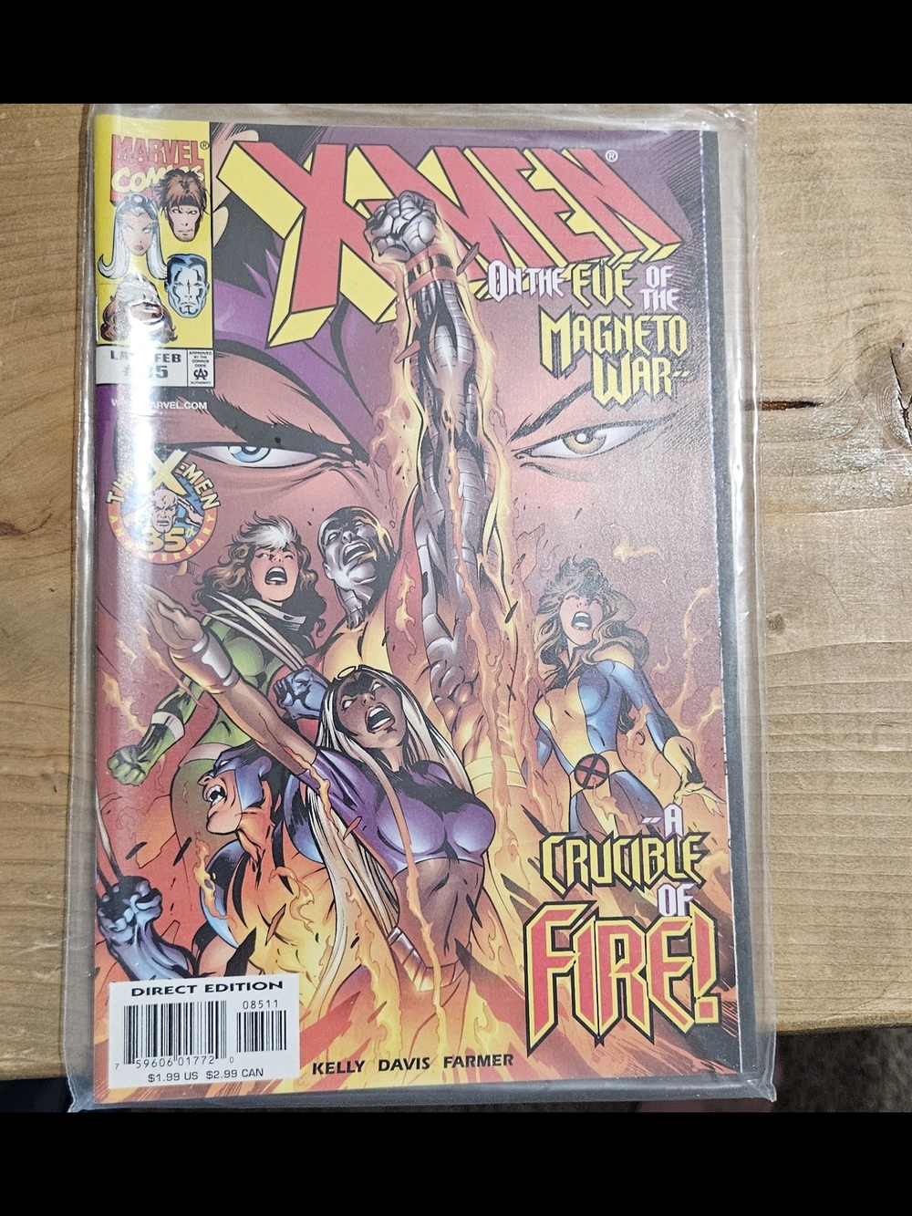 X-Men Vol.2 #85 - On The Eve of the Magneto War! - (Marvel Late Feb. 1999)